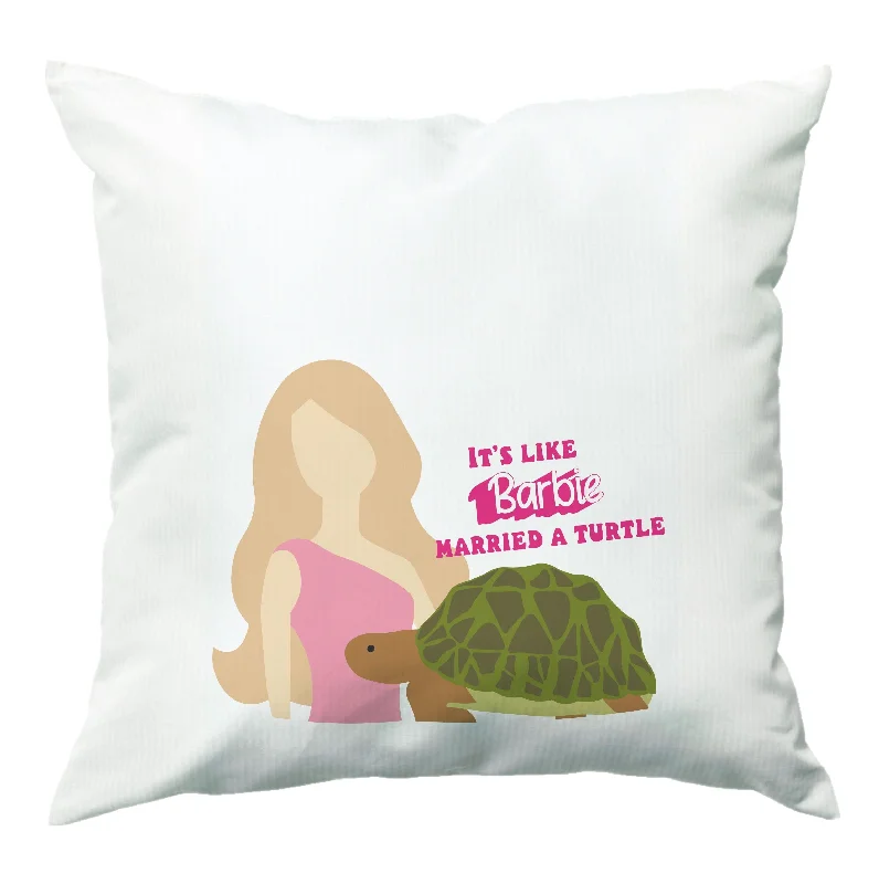 Married A Turtle - Sheldon Cushion