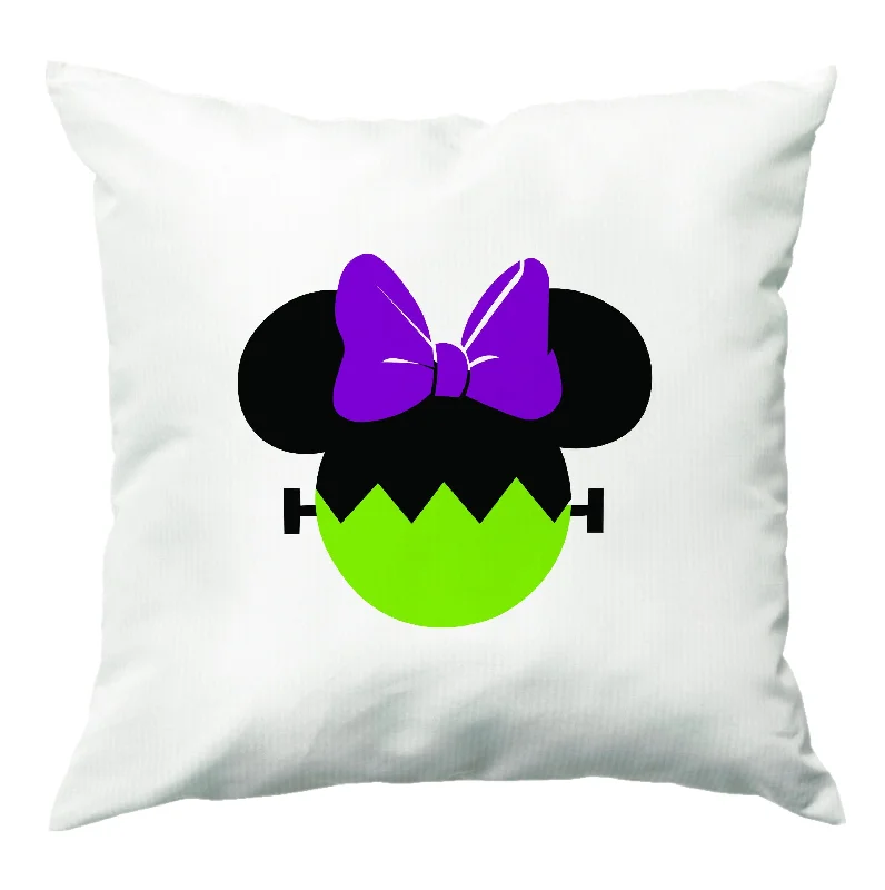 Frankenstein Girl Mouse Halloween Cushion