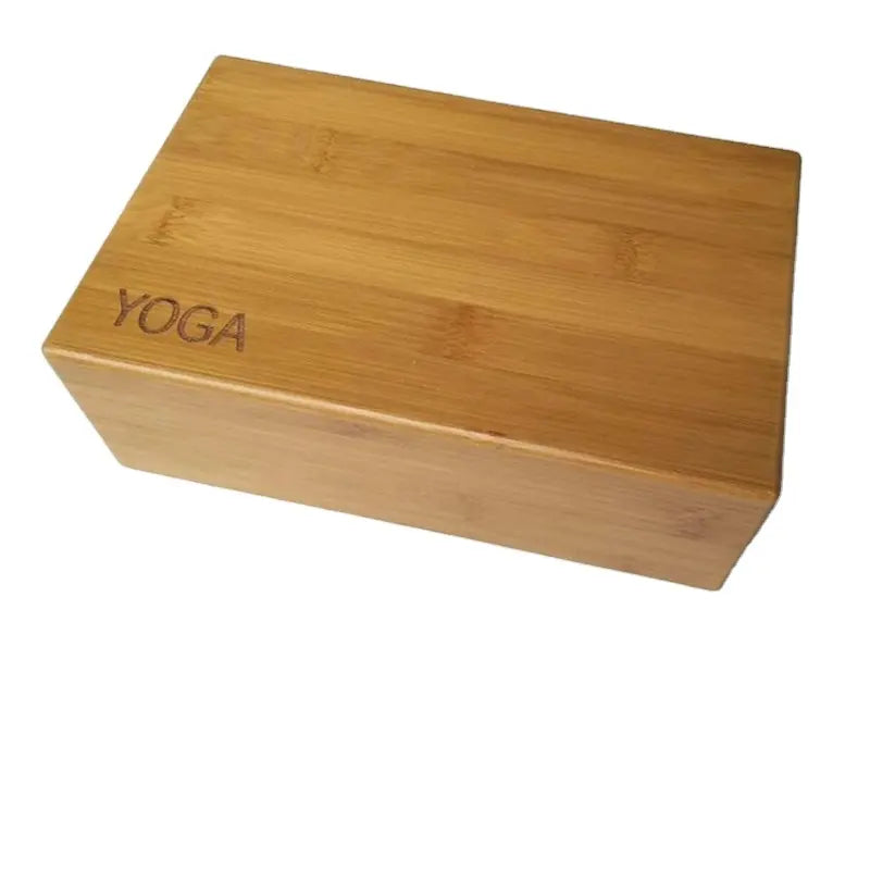 Wooden yoga brick