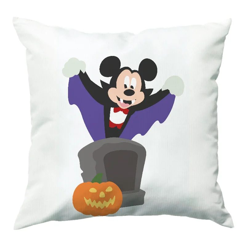 Vampire Mouse Halloween Cushion