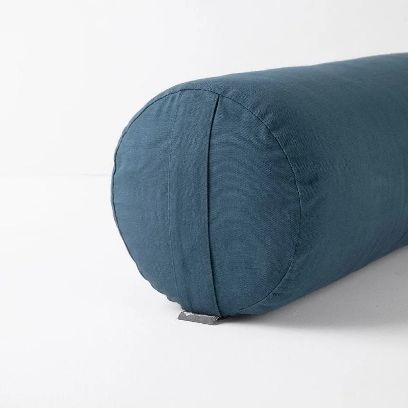 Cylindrical Bolster Essential Cotton Collection | Ink