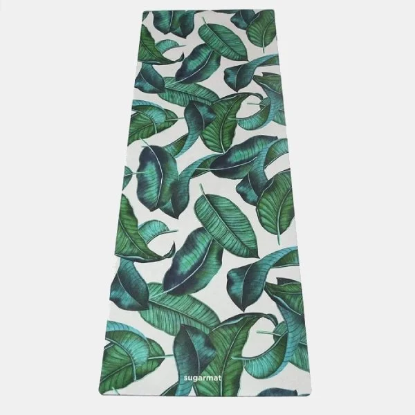 Eco Luxury Yoga Mat | Tropical Leaf 3mm