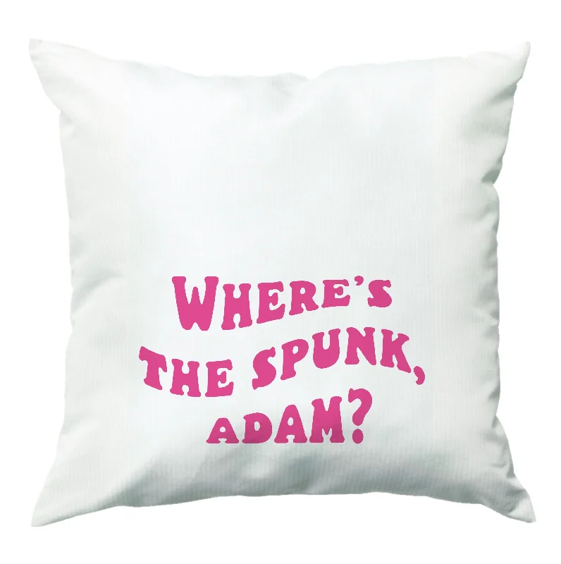 Wheres The Stuff Adam? Cushion