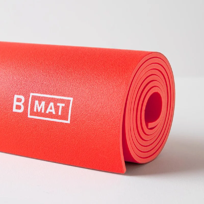 B Mat Strong Yoga Mat | Sunrise Red 6mm