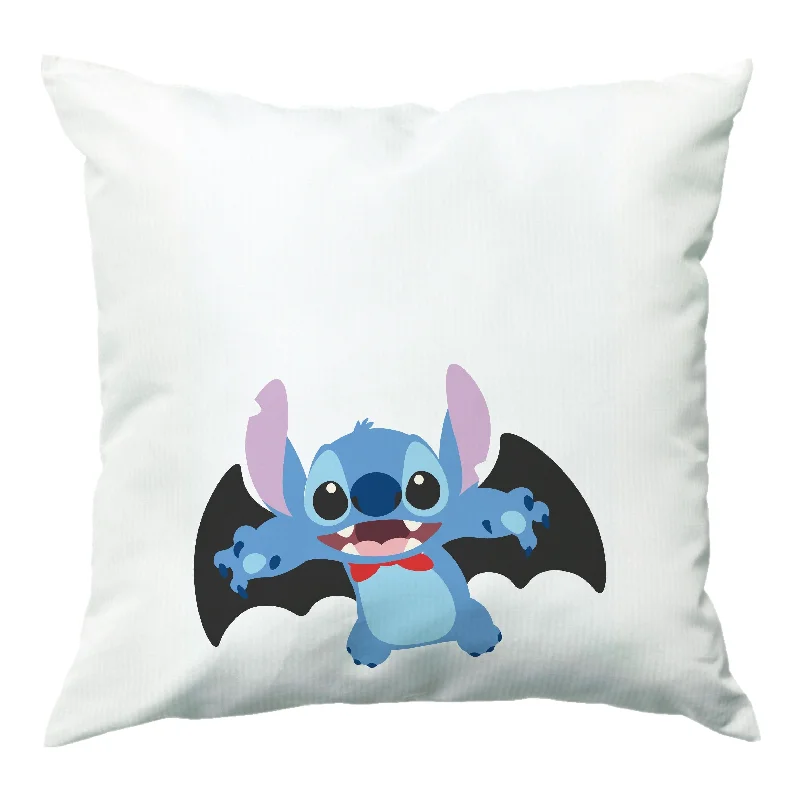 Vampire Alien Blue Halloween Cushion