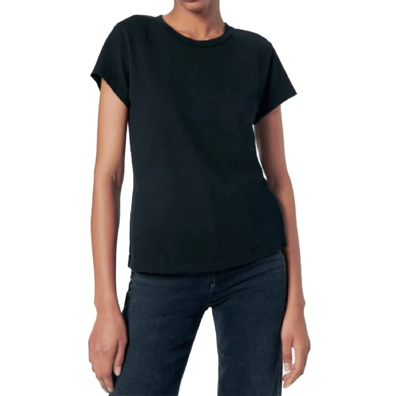 1960's Slim Tee In Black