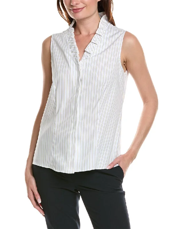 Anne Klein Ruffle Shirt