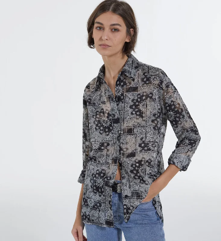 Bandana Print Shirt