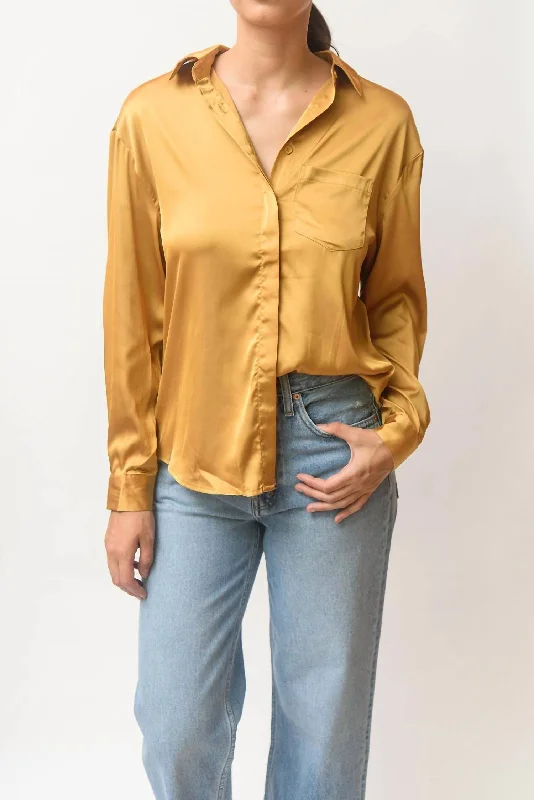 Bella Blouse In Golden