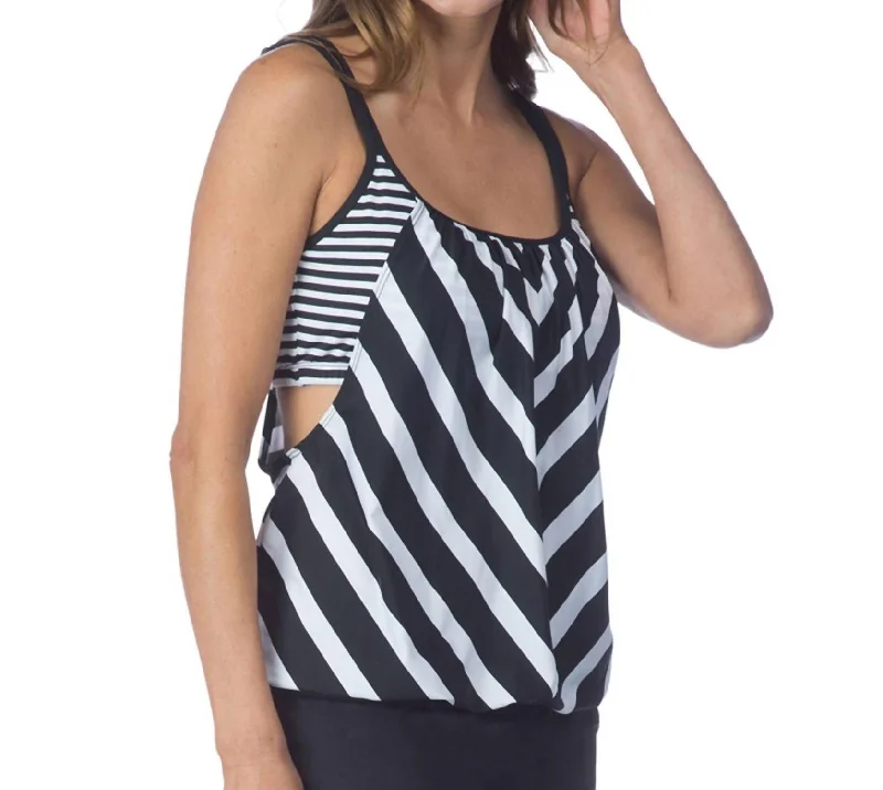 Blouson Tankini Top In 24O Every Which Way