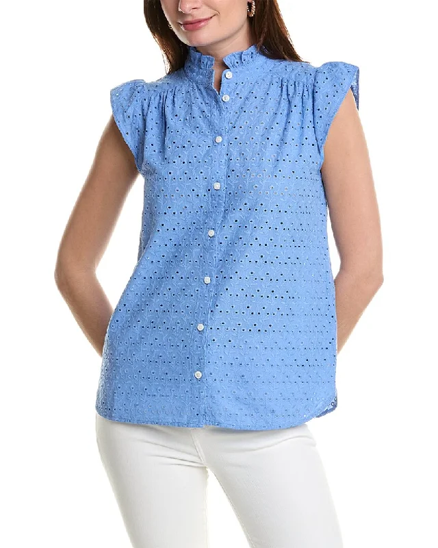 Brooks Brothers Eyelet Blouse