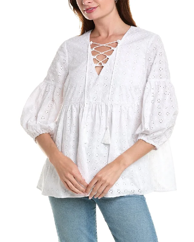 Brooks Brothers Eyelet Blouse