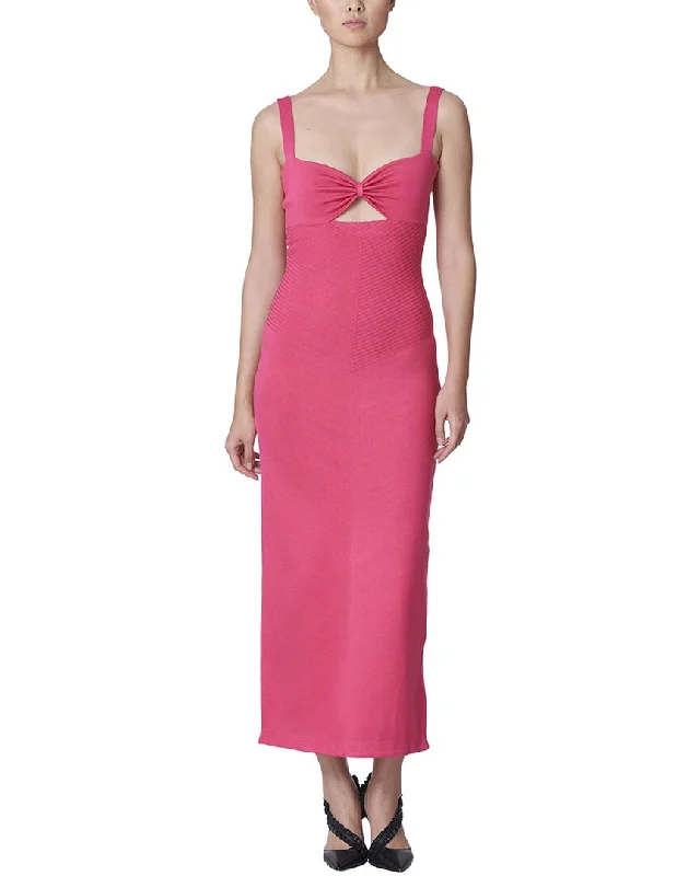 Carolina Herrera Sweetheart Silk-Blend Camisole