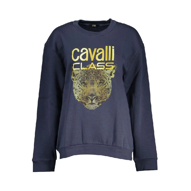 Cavalli Class Elegant  Fleece Crew Neck Women's Sweatshirt