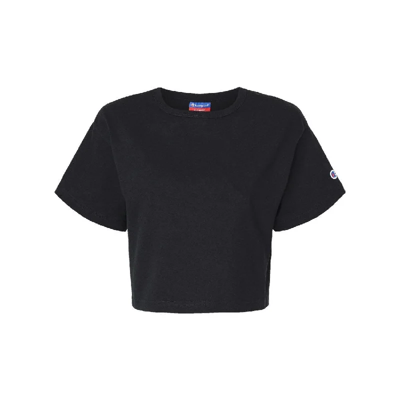 Champion Women's Heritage Jersey Crop T-Shirt