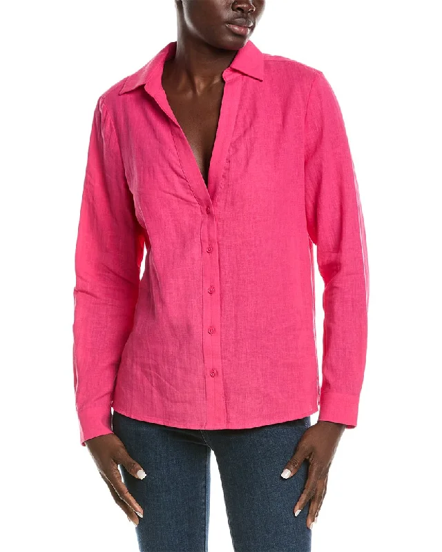 CHRLDR Frida Linen-Blend Shirt