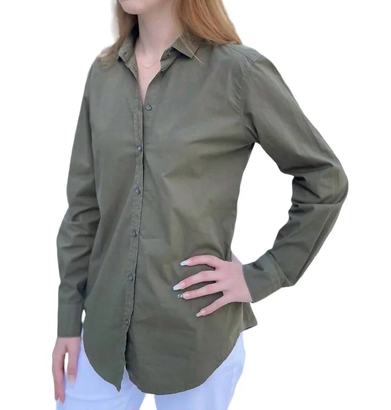 Corazon Woven Shirt In Green