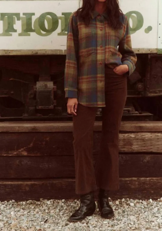 Craftsman Shirt Jacket In Sequoia Plaid