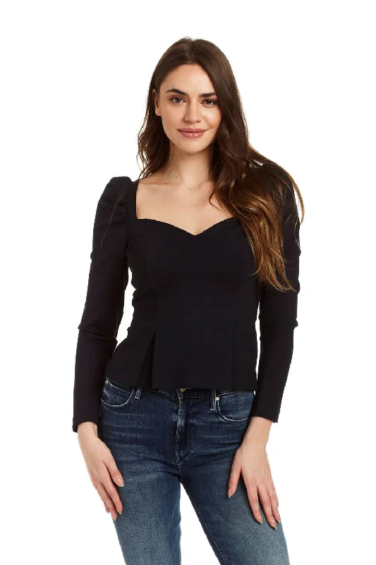 Eleanor Top In Navy