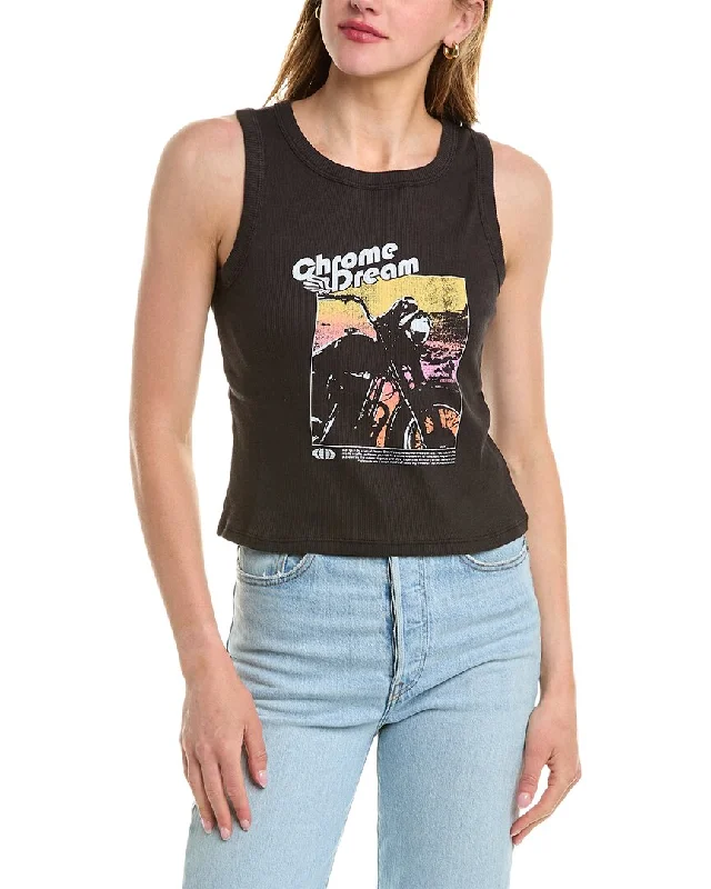 Girl Dangerous Chrome Dream Crop Tank