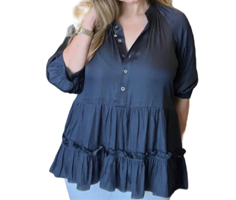 Haley Blouse In Blue