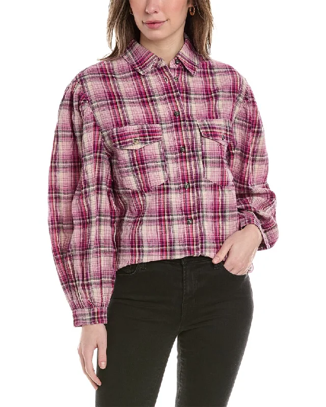 Isabel Marant Etoile Lidzy Linen-Blend Shirt