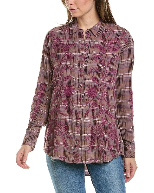 Johnny Was Chloe Oversized Shirt Tunic