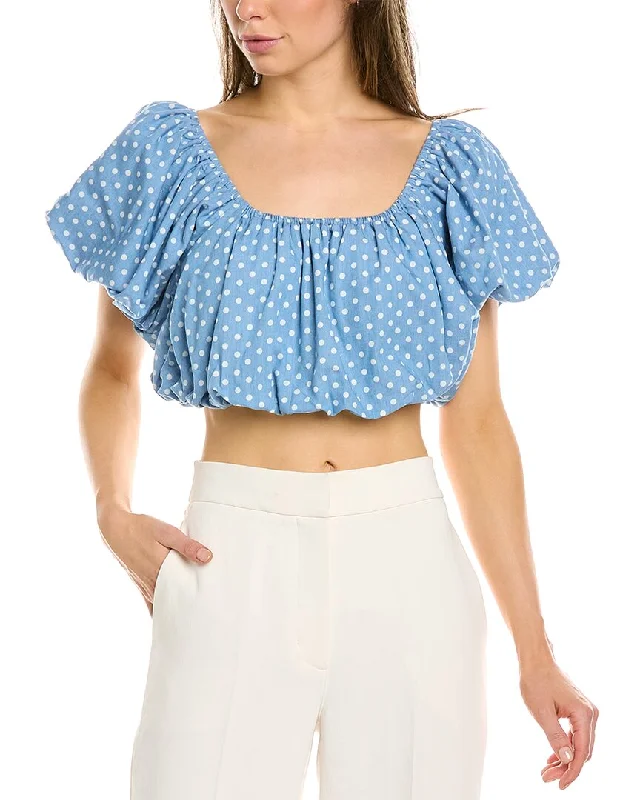 Kerrick Cropped Bubble Top