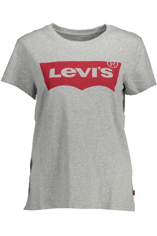 Levi's Chic  Logo Print Tee for Casual Women's Elegance