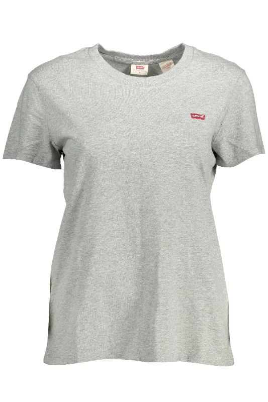 Levi's Chic  Round Neck Cotton Women's Tee