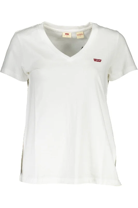 Levi's Chic  V-Neck Logo Women's Tee