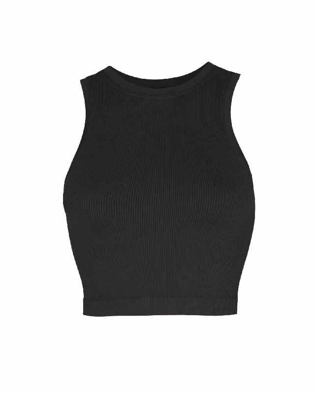 Luminous Tank Top In Black