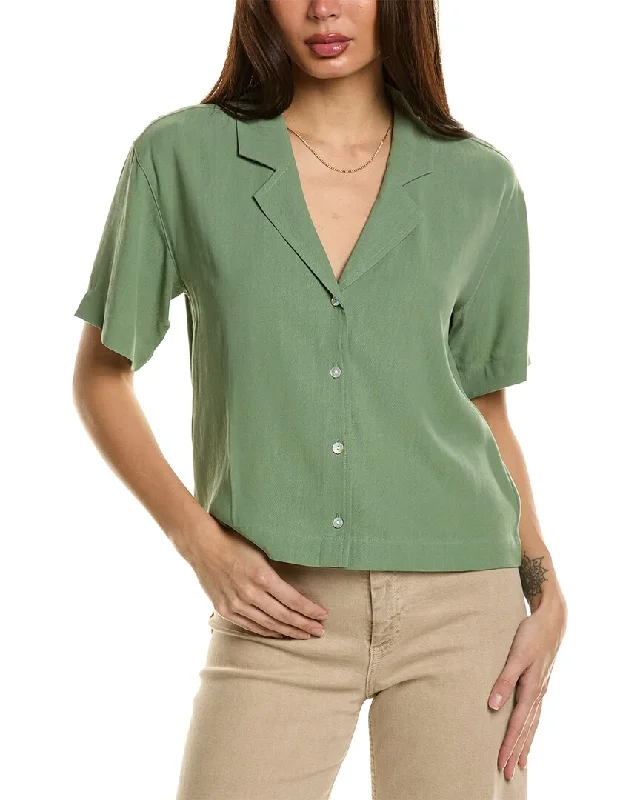 Madewell Cropped Resort Shirt