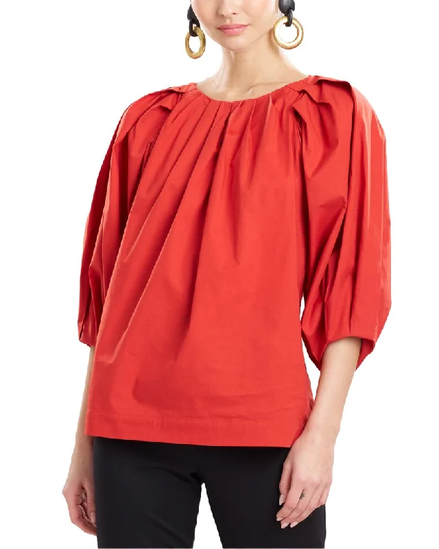 Natori Pleated Top