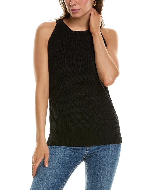 OAT NEW YORK Halter Wool-Blend Top