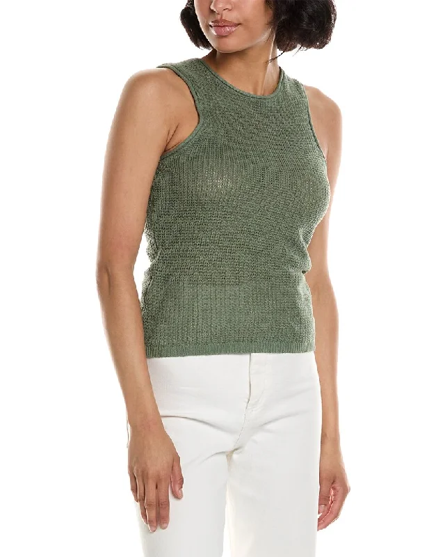 Onia Linen Knit Tank