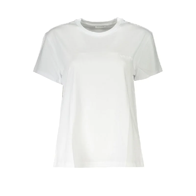 Patrizia Pepe Chic Organic Cotton Crew Neck Women's Tee