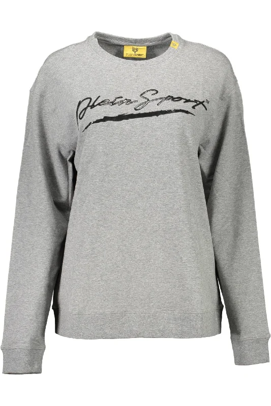 Plein Sport Chic  Contrast Detail Women's Sweatshirt