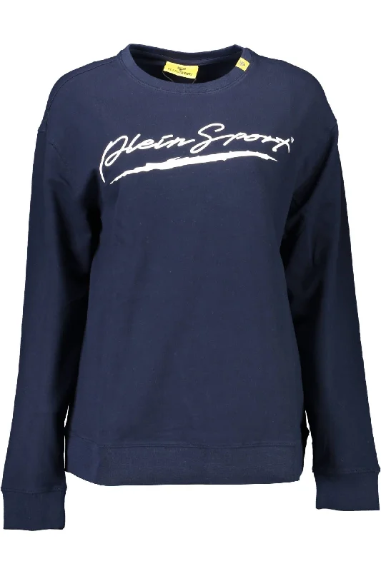 Plein Sport Sleek  Long-Sleeved Sweatshirt with Women's Logo