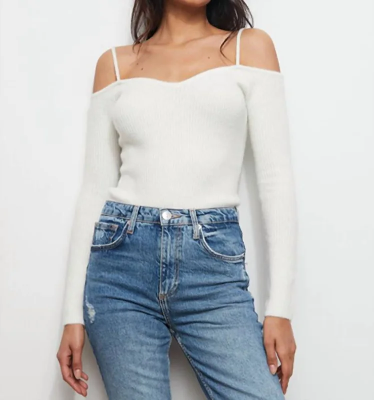 Savannah Bodysuit In Winter White