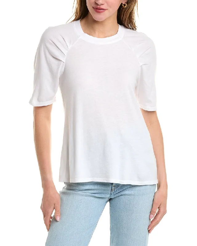 Socialite Raglan Pleated T-Shirt