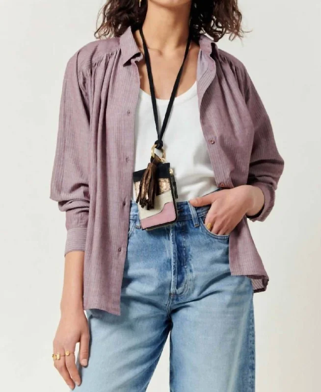 Stael Shirt In Stonemauve