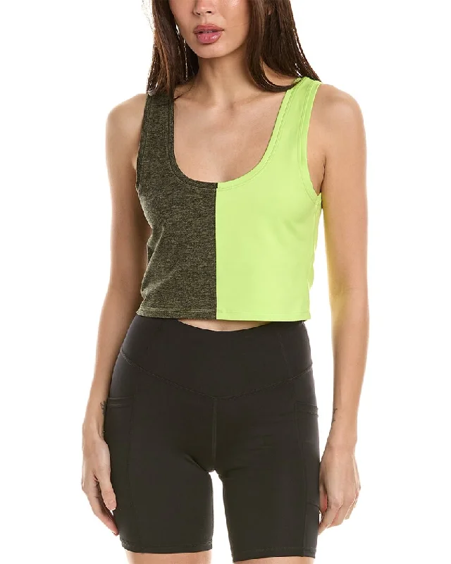 Terez Split Crop Top