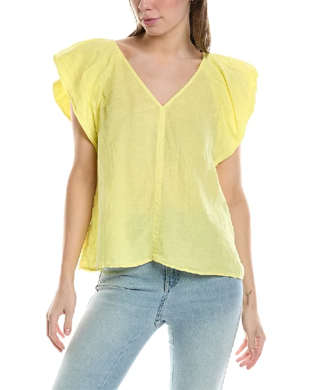 Velvet by Graham & Spencer Linen Top