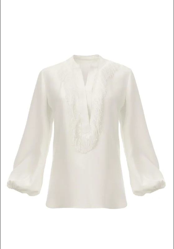 Women's Sanford Blouse In White