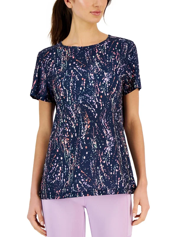 Womens Short Sleeve Printed T-Shirt