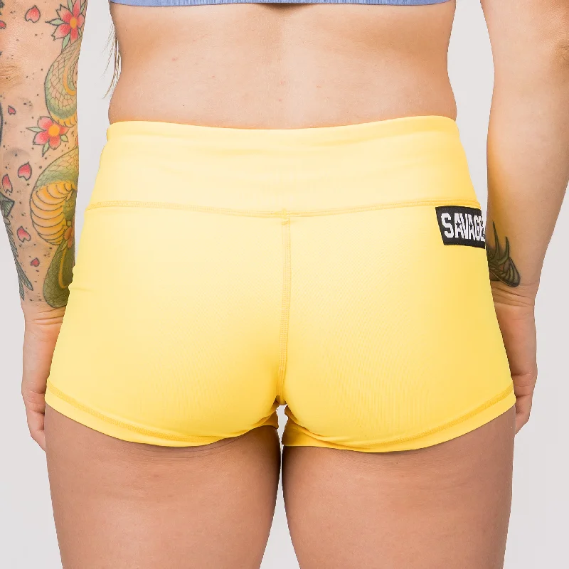 Booty Shorts - Yellow